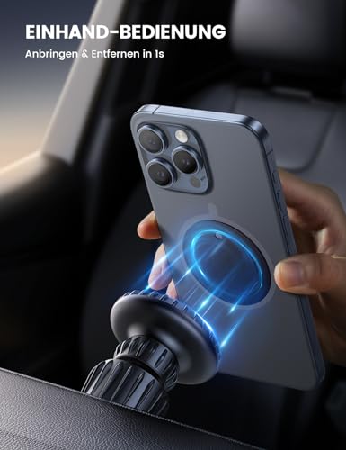 Lamicall Handyhalterung Auto Magnet, Handyhalter für Auto Lüftung – Ansicht 5