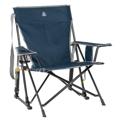 Image of GCI Outdoor Kickback Rocker Camping Chair - Indigo Blue