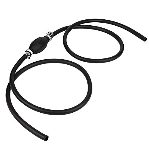 Zisemeil Montaje universal de tubería de gas de combustible de 3/8 pulgadas, manual fuera de borda para la imprimación, adecuado para el montaje del tubo de gas de combustible de barco marino RV