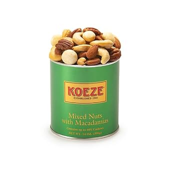 Koeze Mixed Nuts with Macadamias - 14 oz. Gift Tin