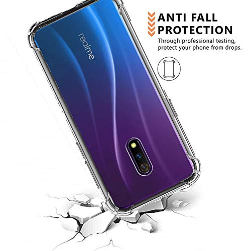 Image of COVERBLACK Silicone Back Cover for Oppo K3 - CPH1955- Transparent