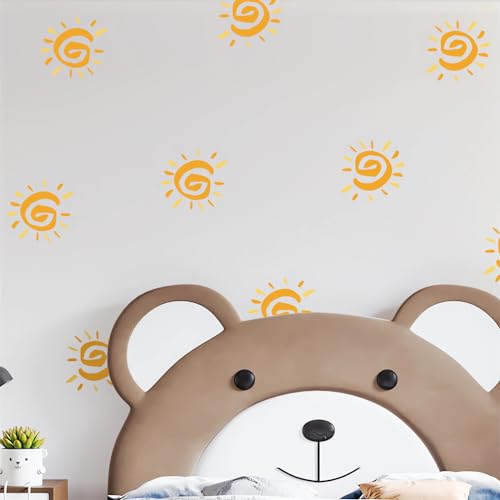 Vinilos decorativos infantiles de sol, 12 piezas miniatura 5