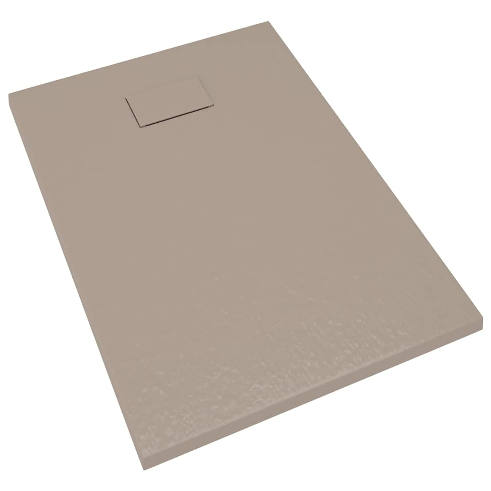 ARKEM Plato de Ducha SMC marrón 100x70 cm Cabina De Ducha Alfombrilla De BañO