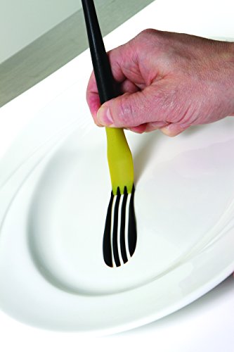 Image of Mercer Culinary Silicone Lancet Arch Plating Brush, 3mm