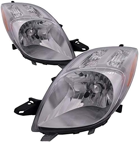 Amazon.com: For Toyota Yaris Hatchback Headlight Lamp 2009 2010 2011 ...