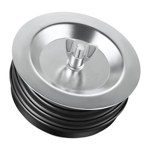 F Fityle Enchufe de tubería de alcantarillado de tapa de, enchufe de prueba mecánica de metal fácil de usar, pinza de tubería para, for 5inch Pipe