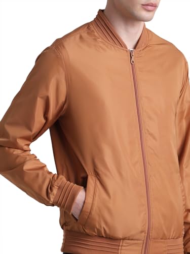 Image of JACK & JONES Men's Standard Length Bomber Jacket For Men | Casual Jacket For Men