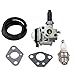 Carburetor Gasket Kit Compatible With Automotive Motorcycle Parts TH43 TH48 KBH48A TH43 TH48 KBH48A