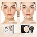 Ursoulney Air Cushion CC Cream - Long-Lasting Brightening Mushroom Head BB Cream Foundation for Face Makeup, Moisturizing Full Coverage Self Adjusting Concealer for Even Skin Tone (Natural, 1 PCS)