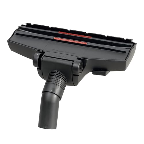 Wessel Werk RD264 32-35mm Staubsauger Bürste Staubsaugerdüse Bodendüse energiesparender Bürstenkopf für Teppiche Hartböden inkl. Anschlussadapter kompatibel mit Miele AEG Siemens Bosch Kärcher Philips