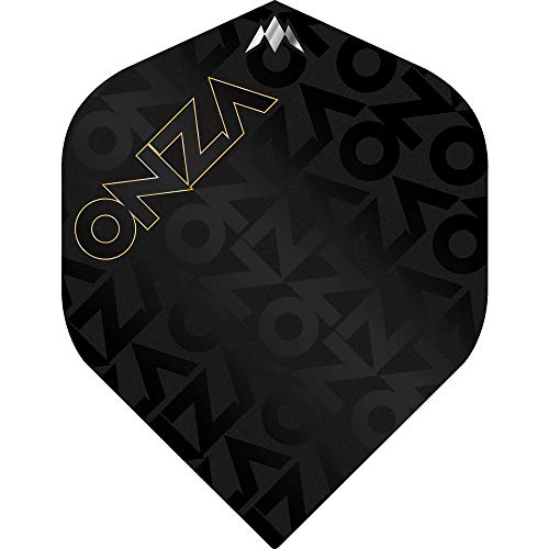 Mission Darts Onza Solo Dart Flights | Standard No2 | Premium Extra Strong 100 Micron, 5 Sets of 3 Flights, (5XF3157)