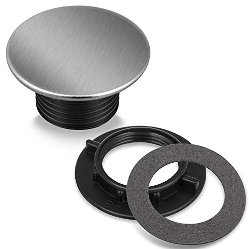 Comparison: Best Tap For Stainless Steel 6 Kitchen Faucet Hole Cover Stainless Steel, Premium Sink Tap Hole Cover, Brushed Stainless Steel