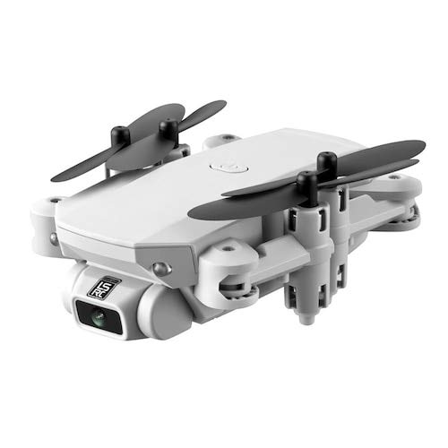HaiMa Lsrc-Min Mini Wifi Fpv Con 0.3Mp / 5.0 / 4Kmp Hd Cámara Altitude Hold Modo Plegable Rc Drone Quadcopter Rtf - Gris 4K Con Bolsa