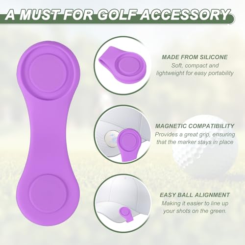 Clip pour chapeau de golf magnétique pour ne plus perdre votre marqueur - 4
