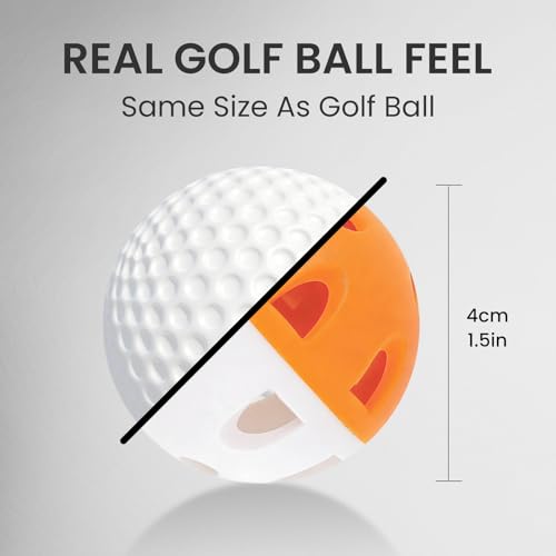 Bramasole Weighted Practice Golf Balls 50-Pack