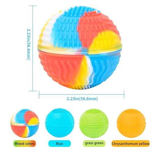 4 stuks stressverlichtend handkrachtbal,squishy ballen compressiebal, handversterker, stressverlichtend ballen voor kinderen en volwassenen fidgetballen voor volwassenen, stressvermindering - Afbeelding 3