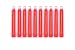 Cyalume SnapLight Red Light Sticks - 6 Inch Industrial Grade, Ultra Bright Glow Sticks with 12 Hour Duration (Pack of 10)