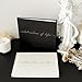 Braveriky Celebration of Life Funeral Guest Book - Twill Guestbook with Memory Table Sign - Hardcover Guest Sign in Book for Funeral Service - 320 Entries, 9