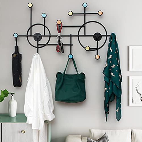 Nykcpjmw Nordic Creative Wall Mounted Coat Rack, Mid Century Modern Metal Dots Coat Hooks, Jacket Hanger Wall Mount, Clothes Hooks Wall Mount For Bathroom, Bedroom, Kitchen #TOP6