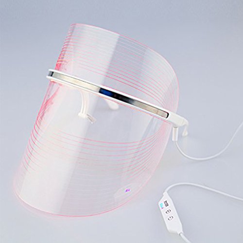 Light Therapy Mask,Photon Photodynamics Led Beauty Facial Mask Wrinkle Skin Care at Home,BlueTop