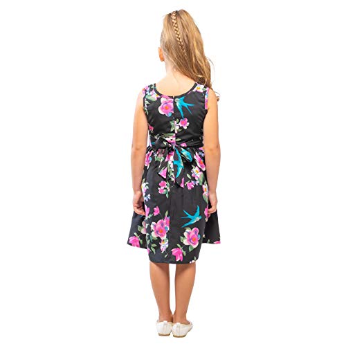 Miss Lavish London Baby Girl Casual Dress Audrey Hepburn Style Kids Summer Party Sleeveless Dresses 3 12 Years4