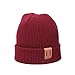 9 Couleurs S/L bébé Chapeau pour garçon Chaud bébé Chapeau d'hiver pour Enfants Bonnet en Tricot Enfants Chapeaux pour Filles garçons bébé Casquette Nouveau-né Chapeau 1PC -Wine red-1-S