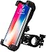 Produktbild Handyhalterung Fahrrad, Handyhalter Motorrad - Universal 360 Drehung Outdoor Fahrrad Halter für Smartphone Verstellbarer Anti-Shake