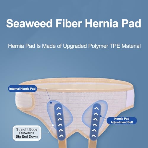 Faja para Hernia Inguinal Ajustable con Almohadillas Compresivas pequeña miniatura 6