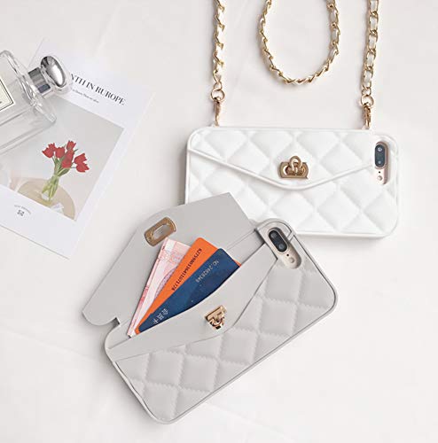 image for UnnFiko Wallet Case Compatible with iPhone 15 Pro, Cute Light Luxury B