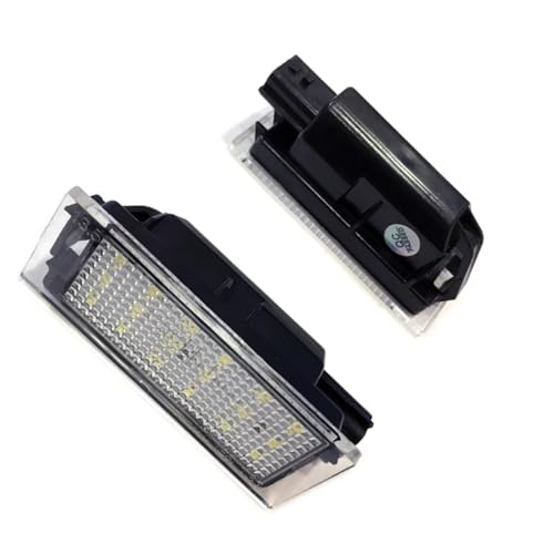 Luz de matrícula para Smart Forfour W453 solución a fallos de iluminación nocturna