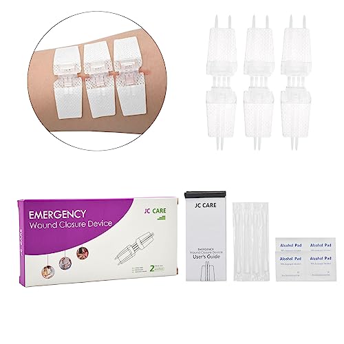 Emergency Wound Closures Band-Aid Laceration Repair Kit Without Stitches, Zip Stitch Stickers For Outdoor #TOP6