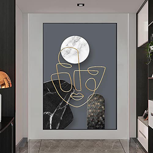 Toile peinture abstraite pour sublimer un mur vide