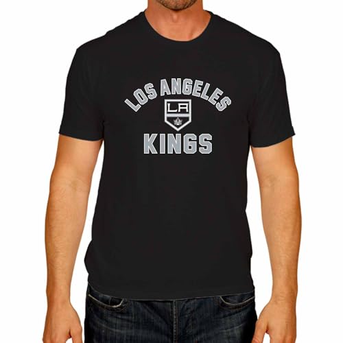 Wright & Ditson NHL Adult Game Day T-Shirt - 100% Cotton - Tagless Hockey Tee - Short Sleeve - Comfortable and Lightweight