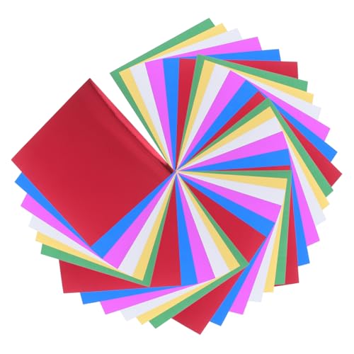 Papier cartonné métallisé brillant POPETPOP : 224 feuilles effet miroir pour reflets parfaits