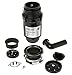 GE Disposall Continuous Feed 1/2 Horsepower Motor Garbage Disposer, Good for Grinding: Cooked Meat, Beans, & Seeds, Easy Install Kit, Non-Corded, Recommended for 2-4 Person Homes, GFC520N