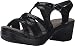 Dansko Women's Stevie Black Full Grain Wedge Sandal