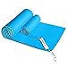 Produktbild Caloics Mikrofaser Handtücher, leichtes, schnell trocknendes saugfähiges&Antibakterielles Deodorant Mikrofaser-Badetuch 130 x 80 cm und 60 x 38cm für Reisen,Bad und Sport