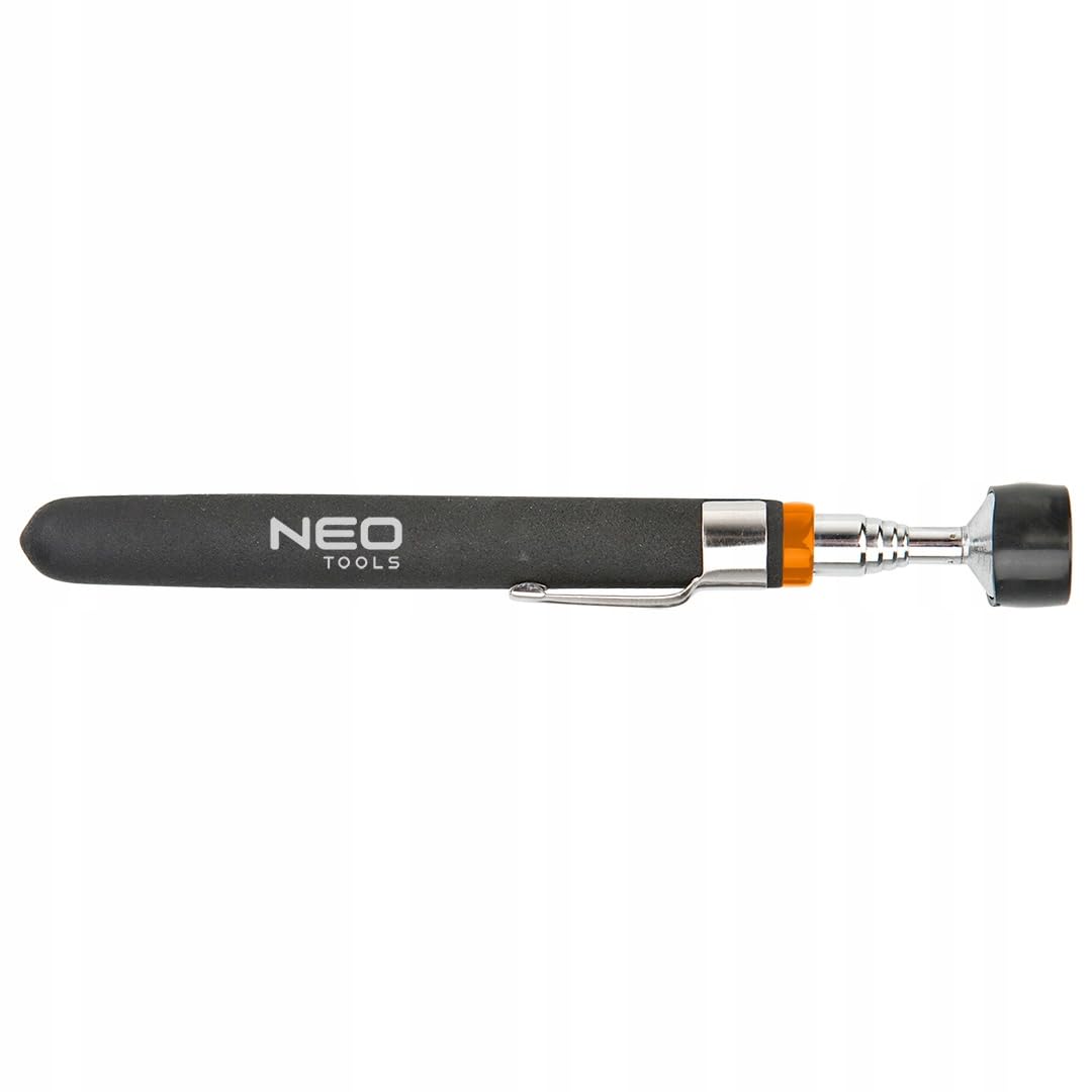 NEO TOOLS 3-częściowy zestaw – teleskopowy podnośnik magnetyczny + okrągłe lusterko inspekcyjne + lampa inspekcyjna LED COB 400 lm, 3 funkcje 100%, 50%, czerwone światło | narzędzie z magnesem