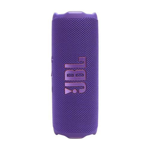 Image of JBL FLIP 7 Waterproof Portable Speaker Bundle with gSport Carbon Fiber Case (Purple)