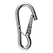 CURT 81266 Snap Hook Trailer Safety Chain Hook Carabiner Clip, 3/8-Inch Diameter, 2,000 lbs