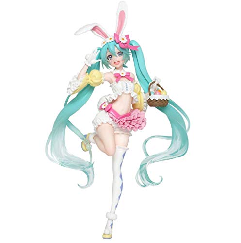 Hatsune Miku Figure 2nd Season Spring Normal Pink Version Figure Vocaloid Project Diva Arcade Future Tone Easter Bunny