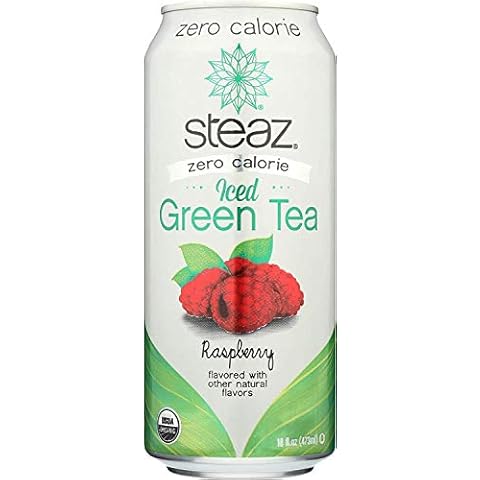 Steaz, Tea Raspberry Zero Calorie, 16 Fl Oz Cover