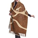 ♛ Bufandas de invierno de gran tamaño para mujeres y hombres Bufandas de otoño Cálido, suave, grueso, grande, manta, chal, bufanda, puede ser una alfombra de picnic, un chal, una envoltura durante la salida, una manta suave en casa, liviana pero cálida. utilizado para mantener el cuerpo caliente y fácil de llevar, usar esta bufanda en los fríos días de otoño, invierno o primavera sería bueno, uso prolongado y duradero. Puedes usarlo como chal para asistir a una fiesta nocturna.