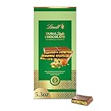 Lindt Dubai Style Milk Chocolate Candy with Pistachio & Kadayif, 5.3 oz. Bar