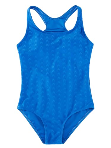 Patgoal Girls' One Piece Swimsuit Athletic Youth Girl's Swimsuit Kids Racerback Swimwear Thick Strap Beach Bathing Suit2