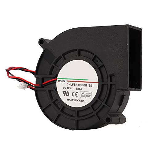 DC12V 2.85A 5400 RPM: la ventola di raffreddamento brushless adotta una tensione DC12V e una corrente di 2,85 A, fornendo un massimo di 5400 RPM, vento forte, alta efficienza e risparmio energetico