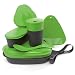 Light My Fire 8-Piece BPA-Free Meal Kit 2.0 with Plate, Bowl, Cup, Cutting Board, Spork and More