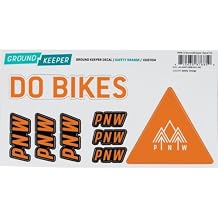 PNW Components Handlebar Decal Kit Safety Orange, One Size