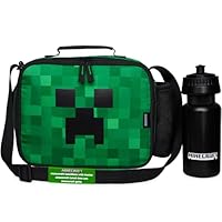 Borsa Pranzo Termica Minecraft Per Bambini - Doppio Scomparto, Isolante E Ufficiale Minecraft - Foto 6