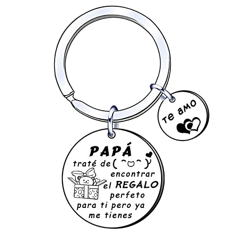 AIMINI Presente do dia do pai presente pai porta-chaves presente pai presente pai aniversário presente pai aniversário presente pai aniversário presente pai presente pai Natal presente pai original